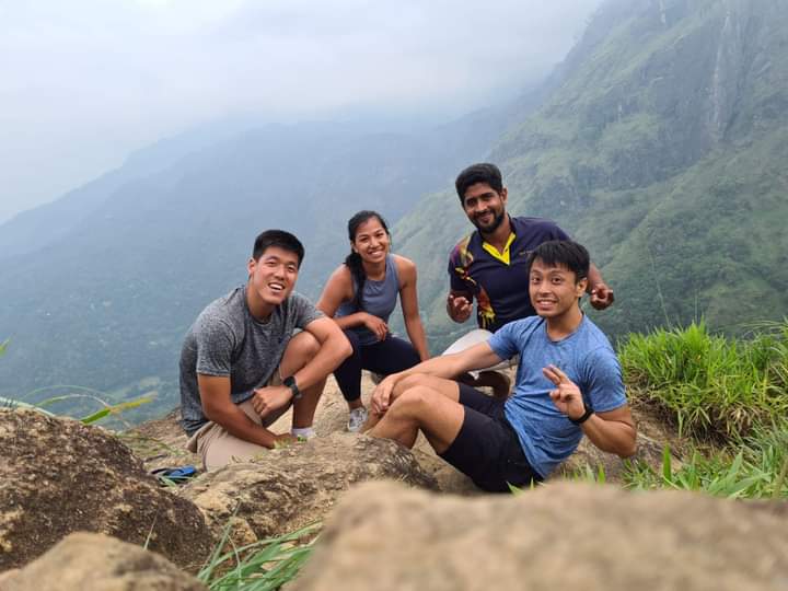 A scenic view in Sri Lanka